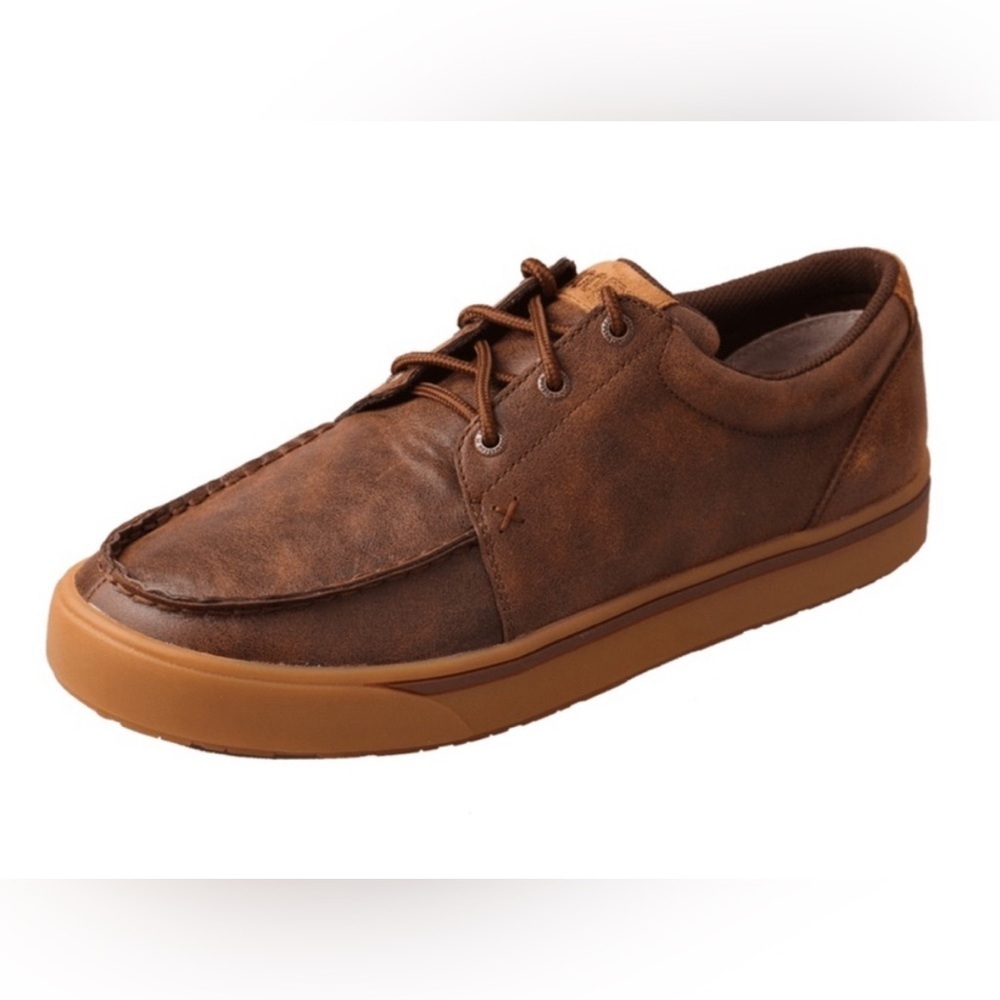 Twisted X |‎ Men’s Hooey Moc Toe Sneaker Rustic Leather Sz 10